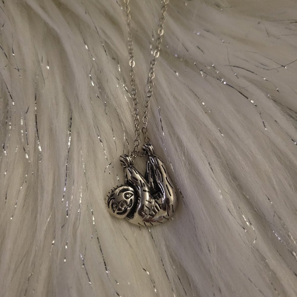 Sloth Pendant Necklace